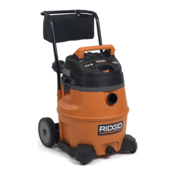 RIDGID WD18510 Owner's Manual