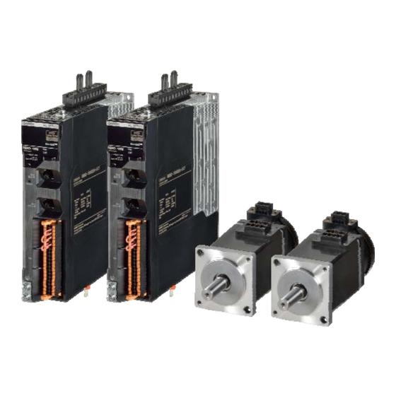 Omron R88M-1M10030S Startup Manual