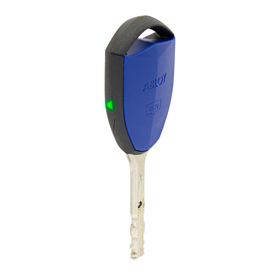 Abloy CLIQ KEY Instructions For Use