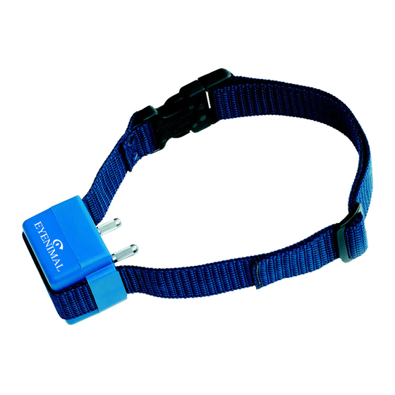 EYENIMAL CLASSIC NOBARK COLLAR User Manual