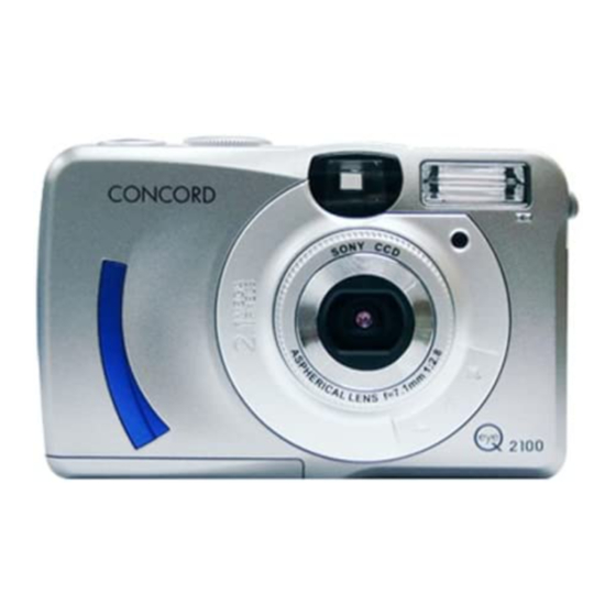 Concord Camera Eye-Q 2100 Manuals