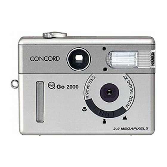 CONCORD Eye-Q Go 2000 Quick Start Manual