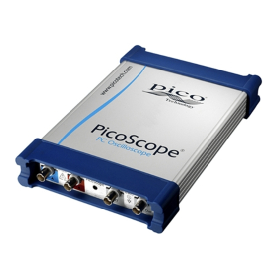pico Technology PicoScope 5000 Series User Manual
