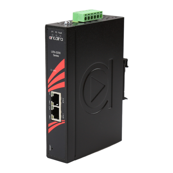 ANTAIRA LRX-0200 Series Hardware Manual