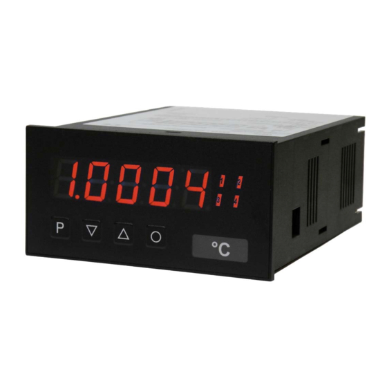 ICS IPM5 Digital Panel Meter Manuals