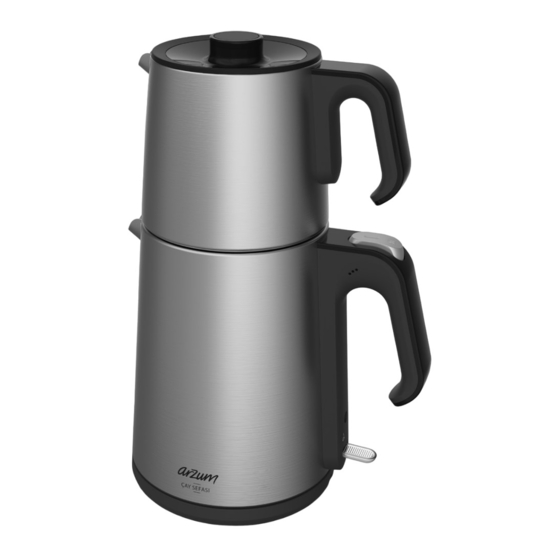 User Manuals: Arzum CAY SEFASI Tea Machine