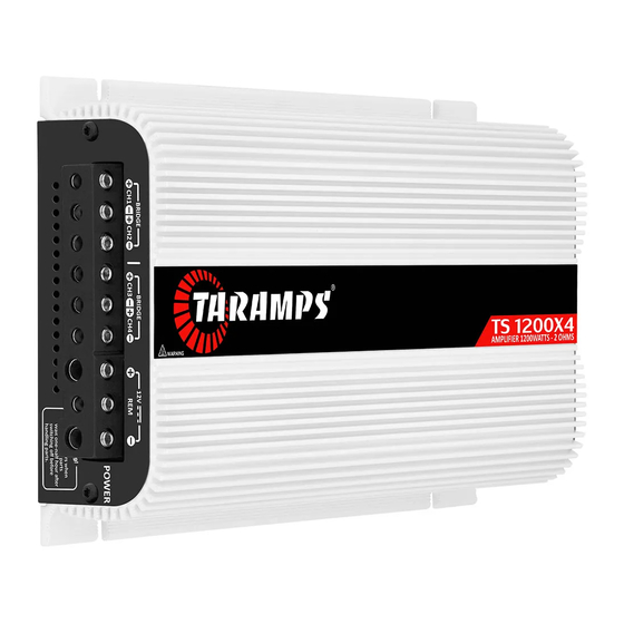 Taramps TS 1200X4 Instruction Manual