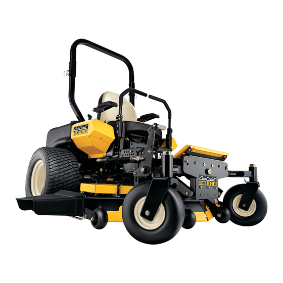Cub Cadet TANK M72-KW Brochure