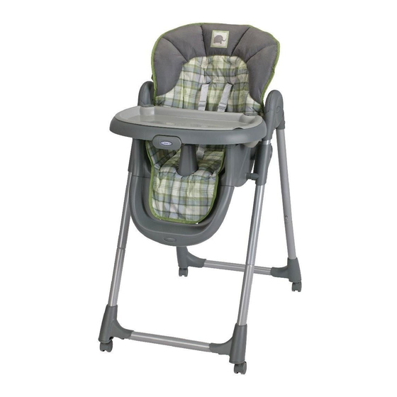 Graco Meal Time 1762138 Manuals