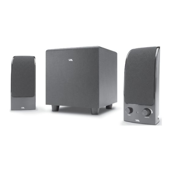 Cyber Acoustics CA-3072 Owner's Manual