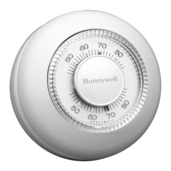 Honeywell CT87B Installation And Owner's Manual