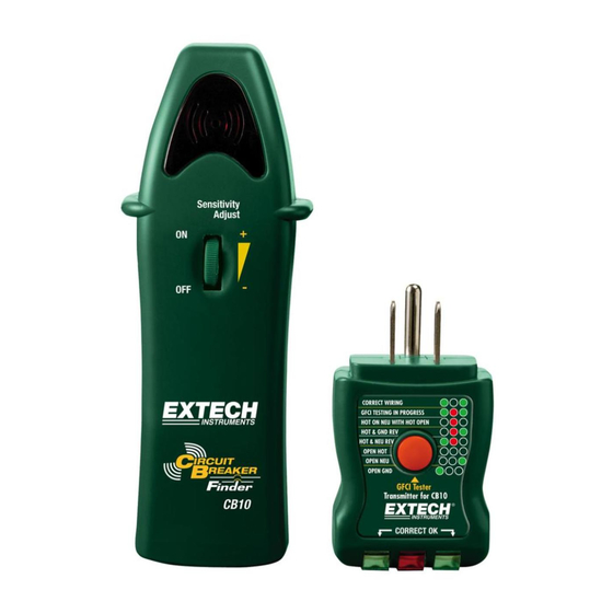 Extech Instruments CB10 User Manual