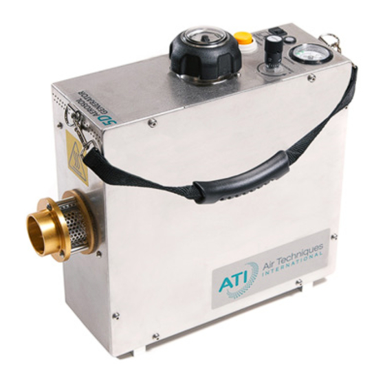 ATI Technologies 5D Thermal Aerosol Generator Operator's Manual
