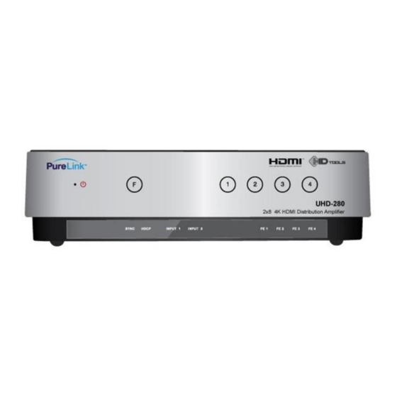 PureLink UHD-280 Manuals