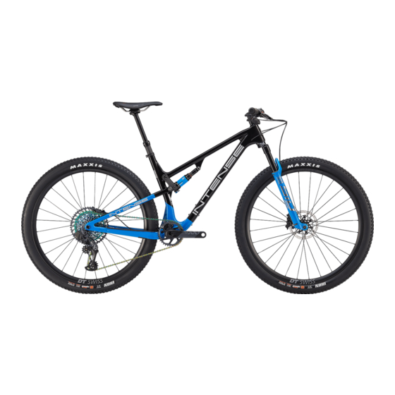 Intense SNIPER XC FRO Manual