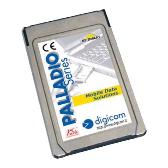 Digicom PALLADIO ISDN Manuals