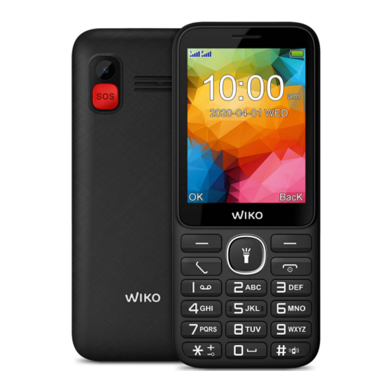 Wiko F200 Manuals