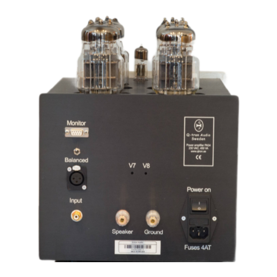 Q-tron Audio PA34B4 User Manual