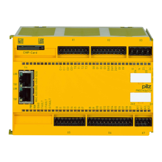Pilz PNOZ m3p (ETH) Operating Manual
