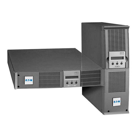 Eaton EX 2200 RT 3U Installation And User Manual