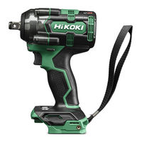 Hikoki 01618-001 Handling Instructions Manual