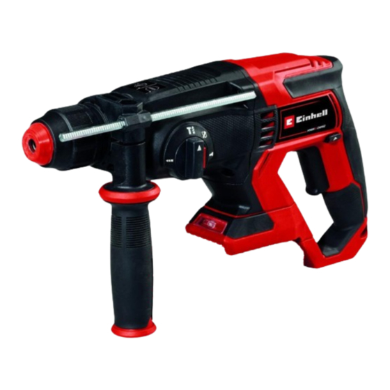 EINHELL TE-HD 18/20 Li Manuals