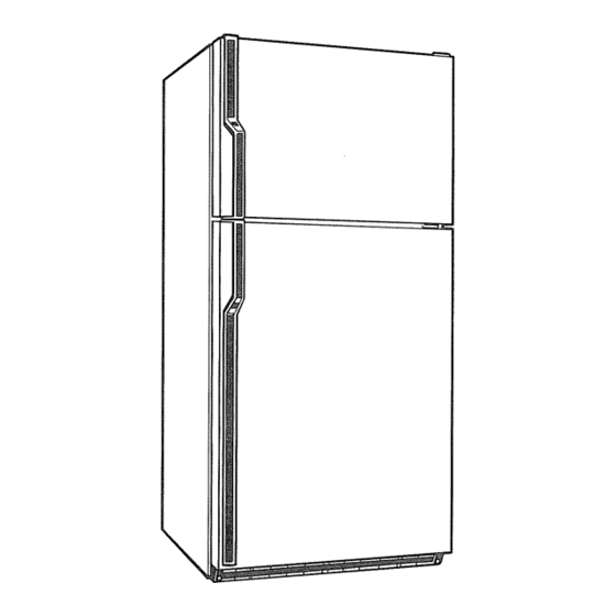 Sears 3639724715 Top-mount refrigerator Manuals