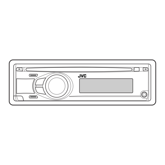 JVC KD-DV4506 Installation & Connection Manual