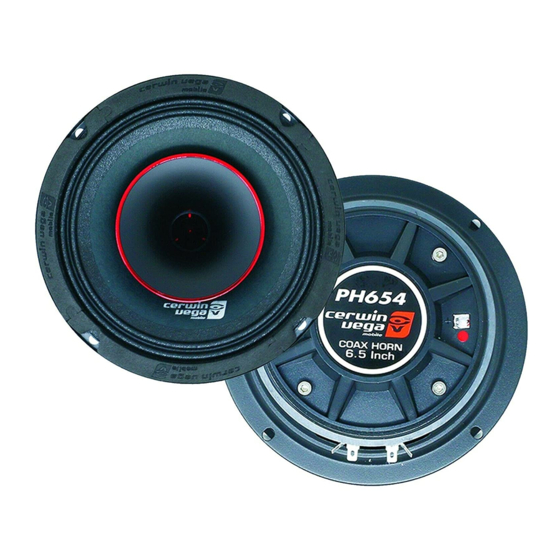 Cerwin-Vega PH694 Owner's Manual