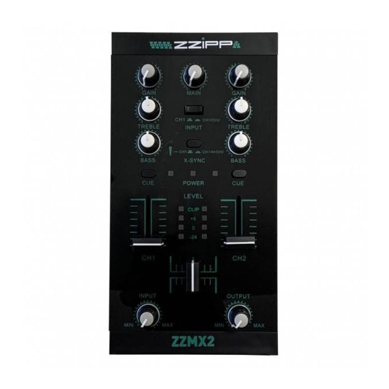 Zzipp ZZMX2 User Manual