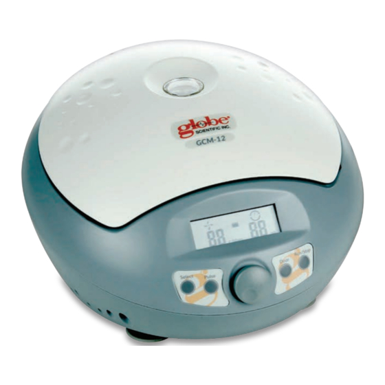 Globe Scientific GCM-12 Quick Start Manual