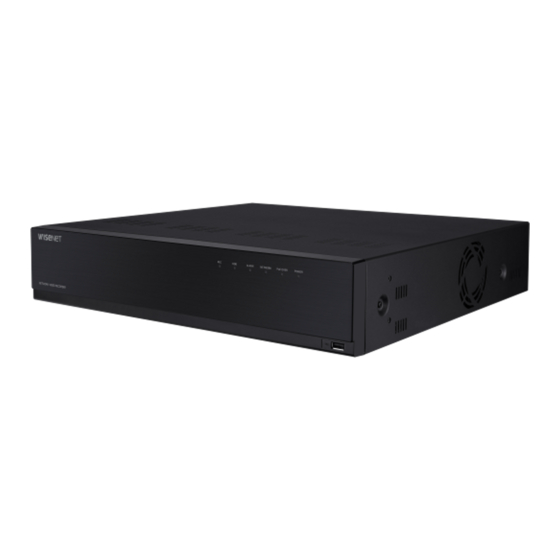 Wisenet WRN-1610S Product Specifications Manual