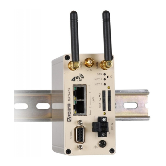 Westermo MRD-455 Application Note