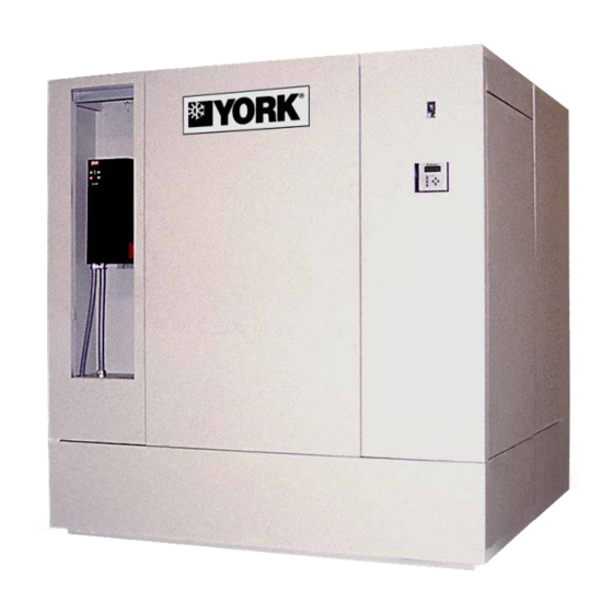 York VERSECON YSWU Series Quick Start Up Manual