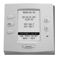Jandy Pro Series AquaLink RS OneTouch Control Systems Owner's Manual