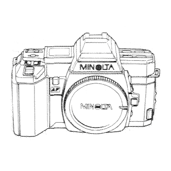 Minolta 7000 MAXXUM Manual