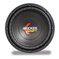 Kicker CompVR C12vr Specifications