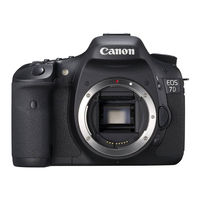 Canon EOS 70 Instruction Manual