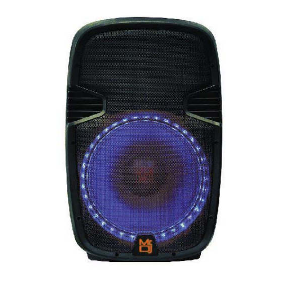MR DJ USA INC PBX4000BAT Product Manual