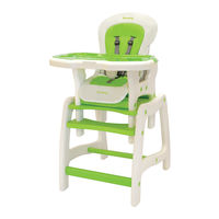 Harmony Eat & Play Combination High Chair and Activity Center System Instruction Manual