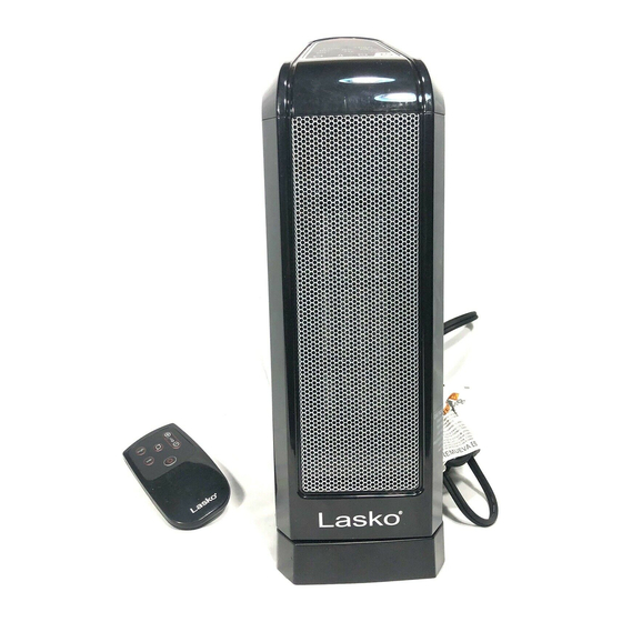 Lasko CT16560 Operating Manual