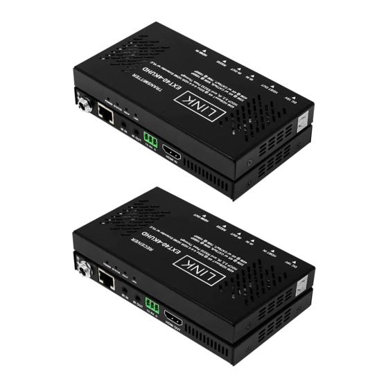 Link EXT40-4KUHD User Manual