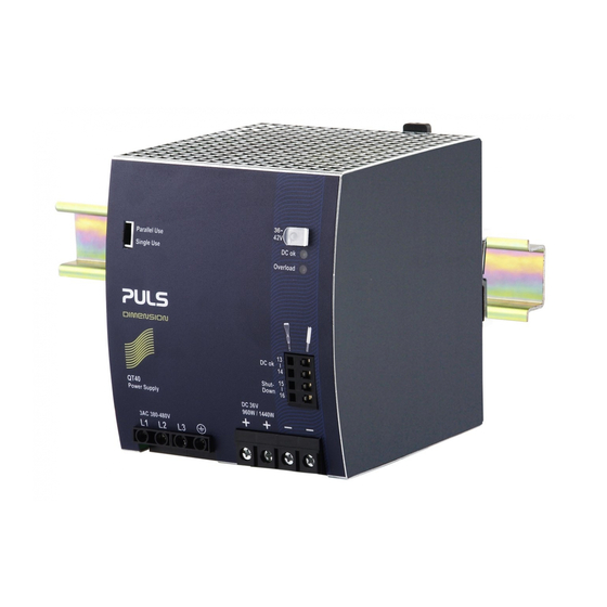 Puls QT40.361 Installation Manual