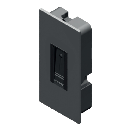 Siegenia Fingerprint Scanner 3.1 Manuals