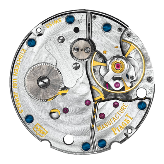 Piaget 430P Instruction Manual