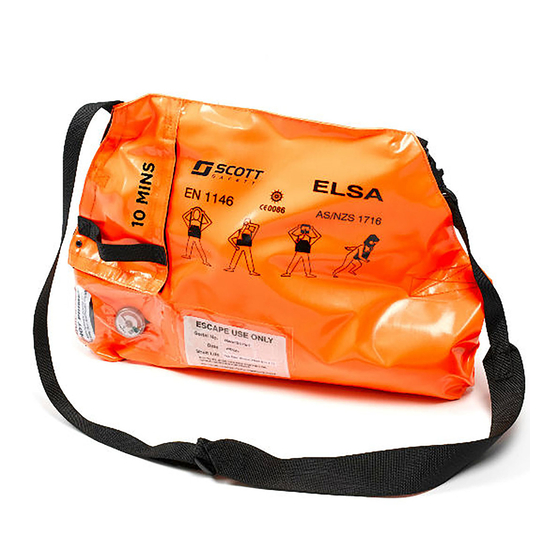 3M Scott Safety ELSA 2000 Manual