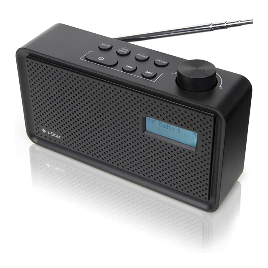 i-Star 90058PI Portable DAB Radio Manuals