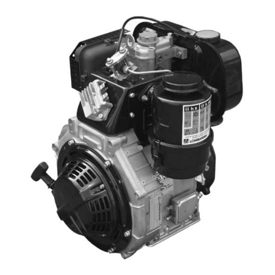 Kohler Lombardini 3 LD 450 Use & Maintenance