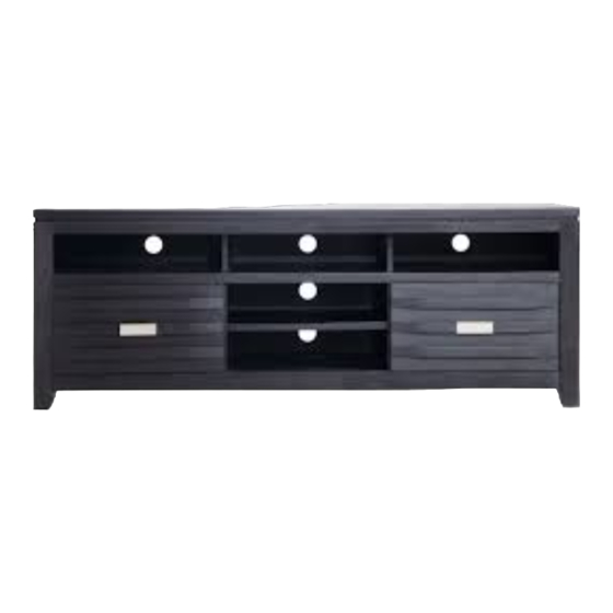 Bob's Discount Furniture Elevations Charcoal 70 Console 20047049003 Assembly Instructions