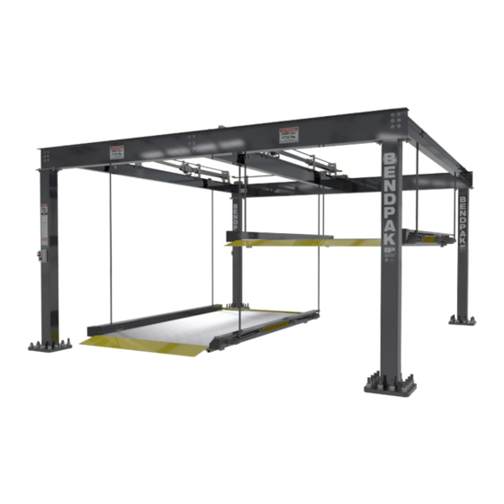 BendPak PL-6KDT-S Installation And Operation Manual